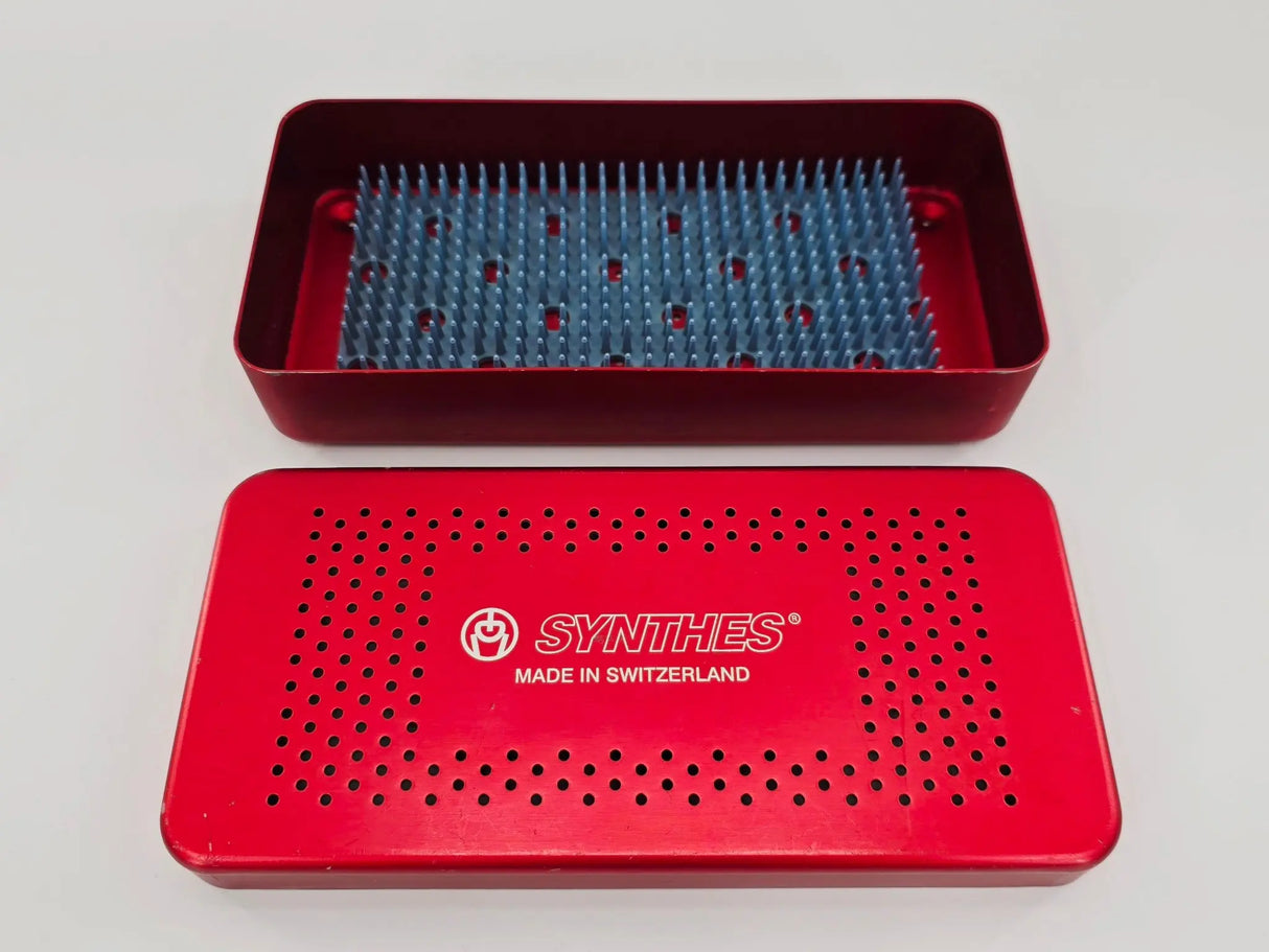 Synthes Instrument Sterilization Case 8-3/4" 4-1/4" x 1-1/2" Primis Medical