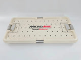 MicroAire SmartRelease Instrument Sterilization Tray w/ Lid 10-1/4" x 21" x 2" Primis Medical