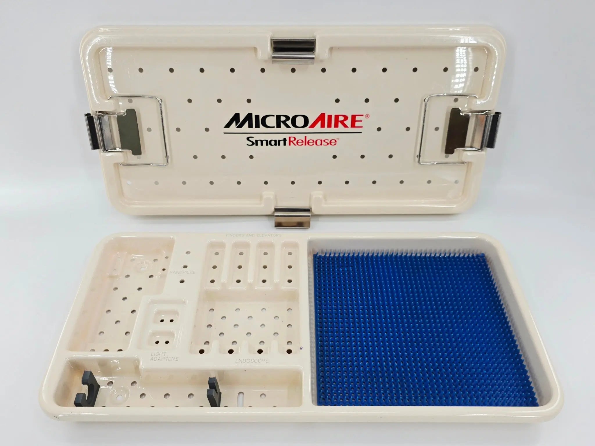 MicroAire SmartRelease Instrument Sterilization Tray w/ Lid 10-1/4