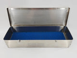 Instrument Sterilization Case w/ Lock 16" x 5-1/2" x 3" Primis Medical