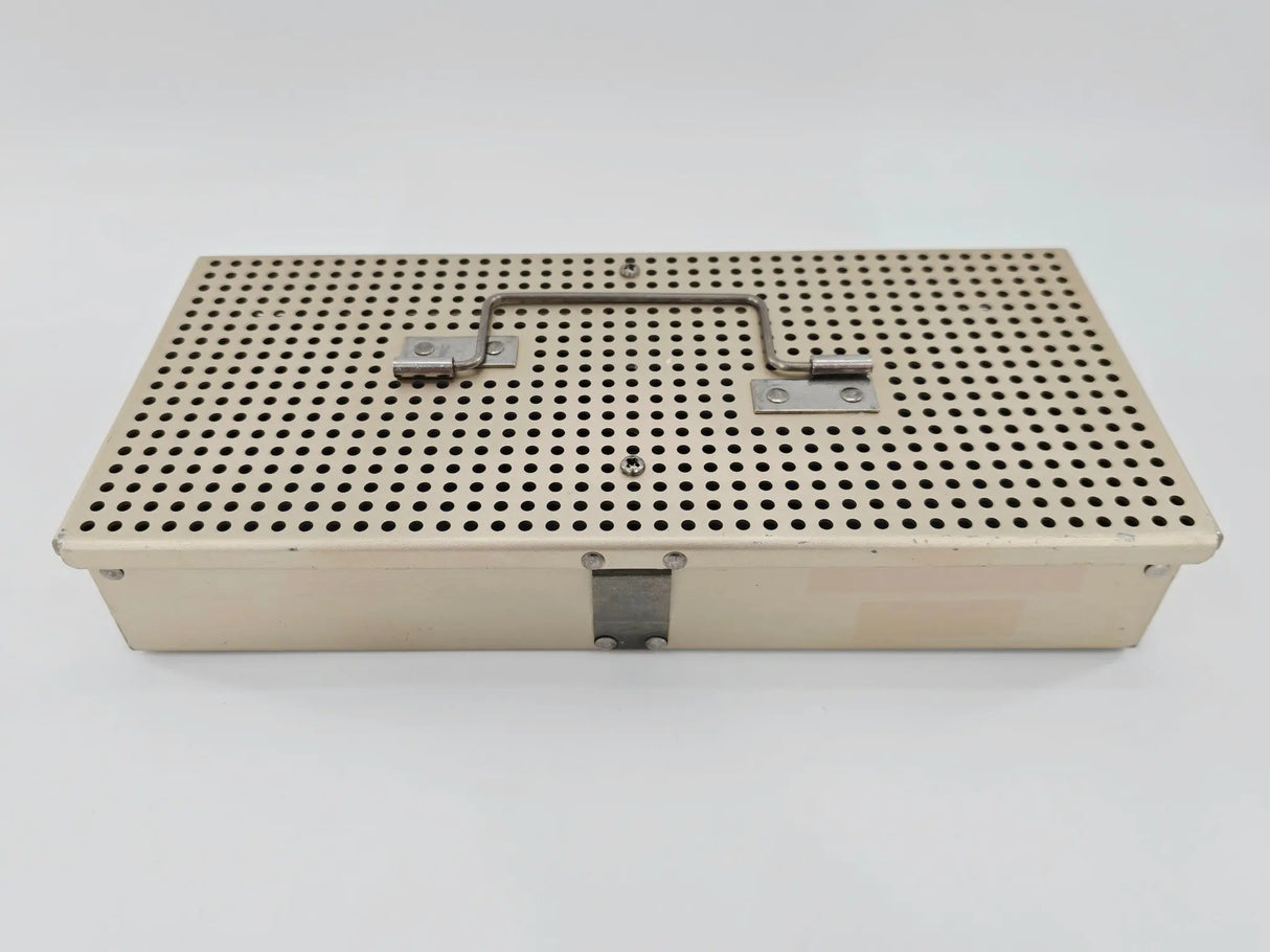 Instrument Sterilization Case w/ Handle 10-5/8" x 4-3/4" x 2" Primis Medical