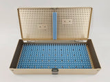 Instrument Sterilization Case w/ Handle 10-5/8" x 4-3/4" x 2" Primis Medical