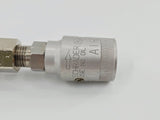 Schrader Air/ Nitrogen Gas Coupler Female Hand Tight 5" Primis Medical