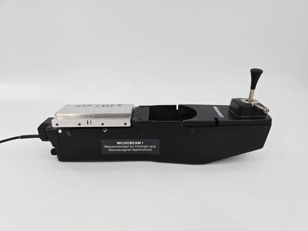 PMC Laserscope Microbeam I Micromanipulator Handpiece w/ Case & Cables Primis Medical