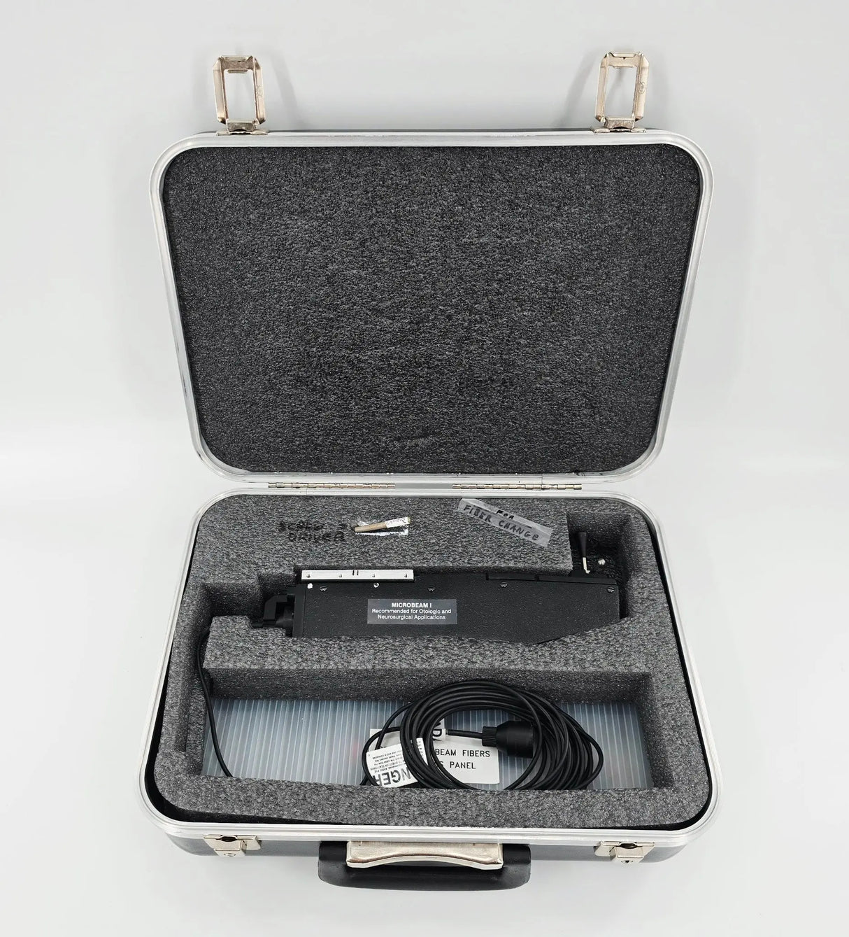 PMC Laserscope Microbeam I Micromanipulator Handpiece w/ Case & Cables Primis Medical