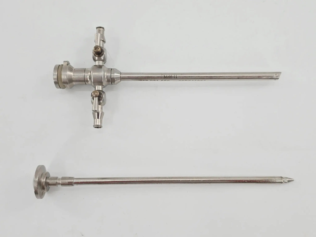 Stryker 747-031-530 5.8mm Endoscopy Cannula w/ Blunt Tip Obturator 6-7/8" Primis Medical