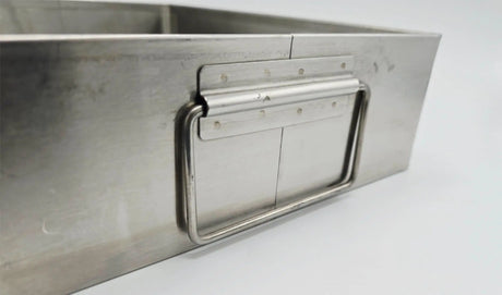 Codman 21-3001 Stainless Steel Sterilization Tray 14x10x3 Primis Medical