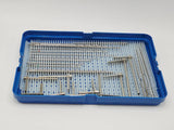 Orthopedic Cannulated Drill Bit Set AO-Style Surgical w/ Guides, Wires and Tray Primis Medical
