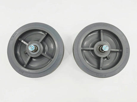 GE AMX-4 Two Front Casters Extra Soft 8" x 2" Set of 2 Primis Medical