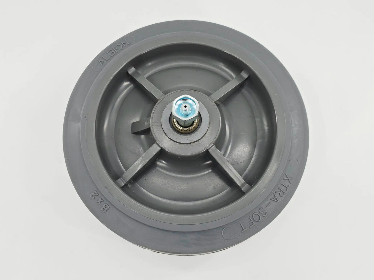 GE AMX-4 Two Front Casters Extra Soft 8" x 2" Set of 2 Primis Medical