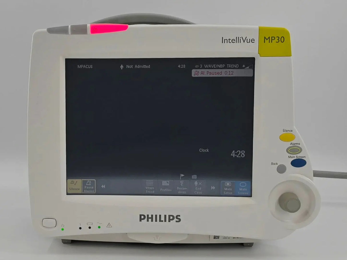 Philips M8002A MP30 Intellivue Critical Care Patient Monitor M.04.05 Certified Primis Medical