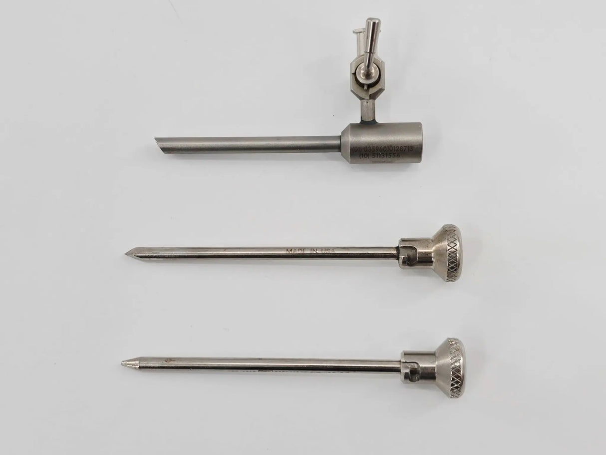 Dyonics 4308 3.6mm Operative Cannula Single Valve w/ 4309 & 4310 Obturators Primis Medical