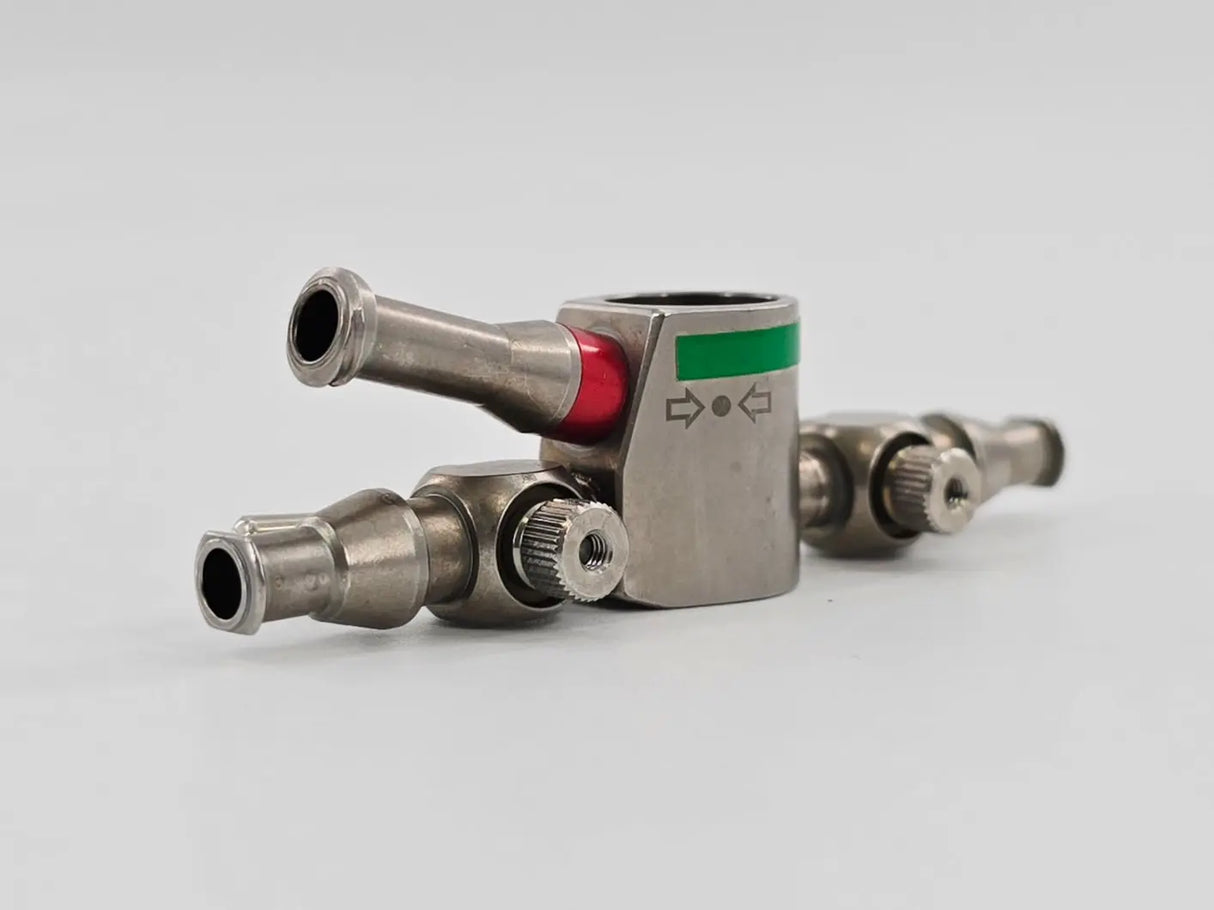 ConMed Linvatec T5102 Pressure Sensing Double Stopcock Assembly 3-1/8" Primis Medical