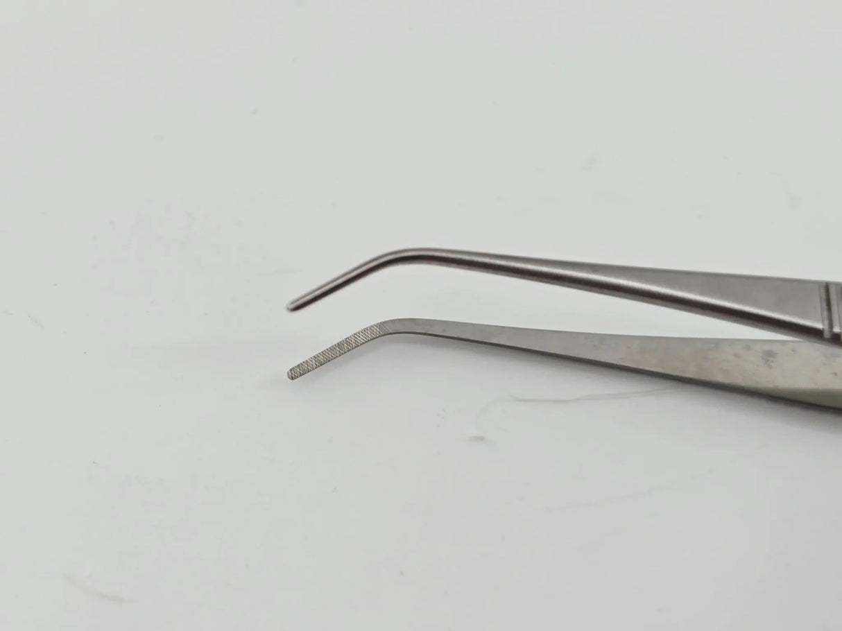 Ambler Surgical 2479E Nugent Utility Forceps 10mm Tips Angled 45° 4-1/4" Primis Medical