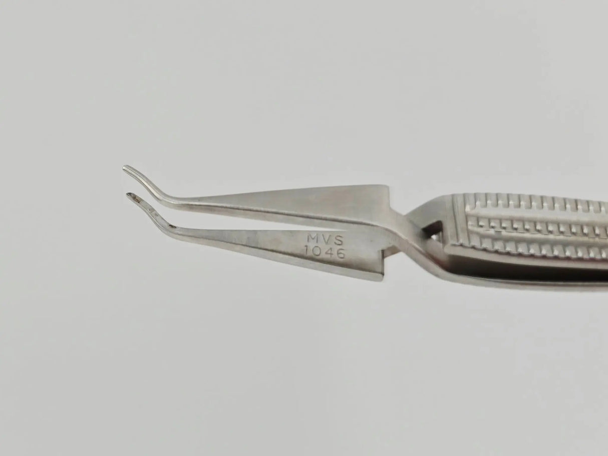 Storz MVS1046 Scleral Plug Forceps Ophthalmology 4-1/4" Primis Medical