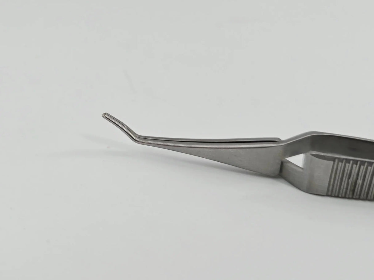 Ambler Surgical 2557E Scleral Plug Forceps Vaulted Shafts 3.5mm Spread 4-1/8" Primis Medical