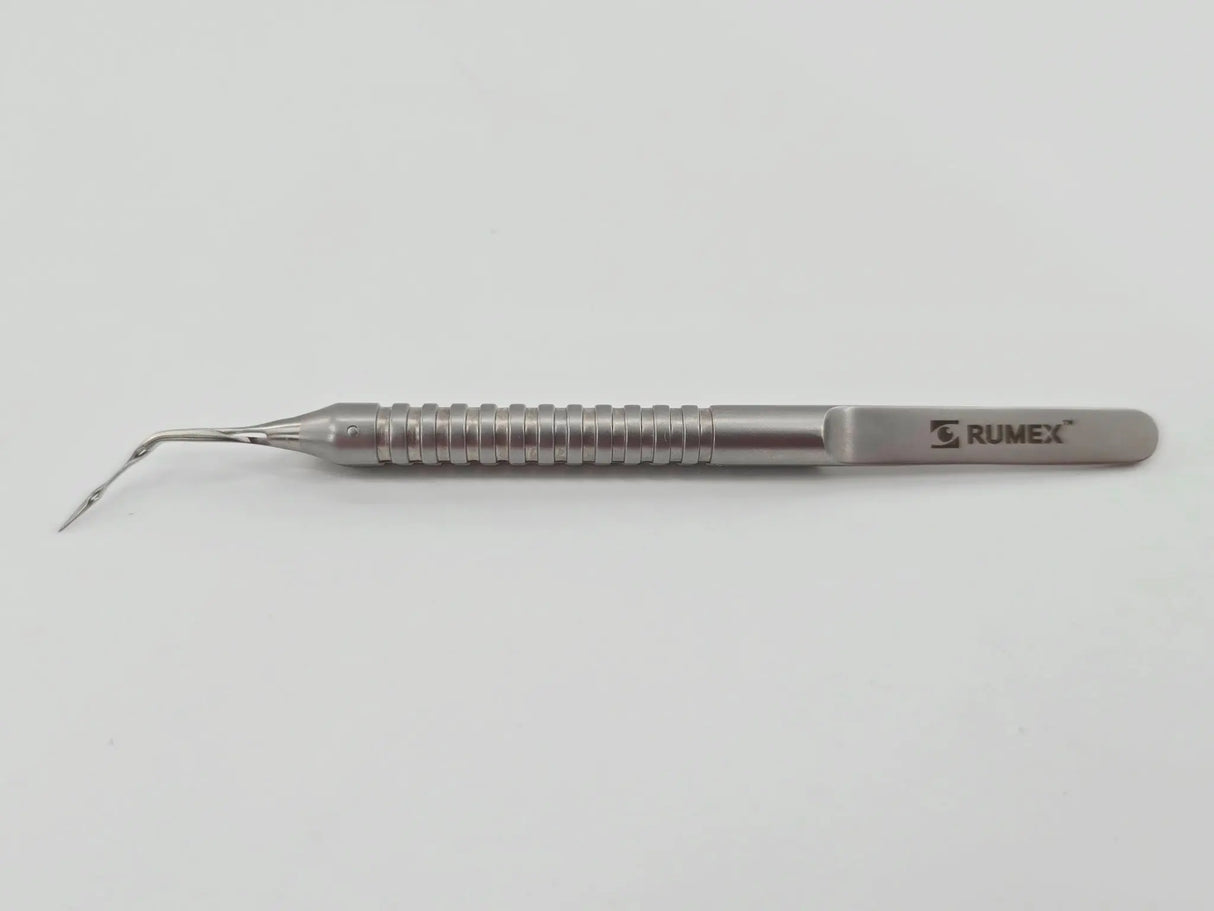 Rumex 7-111S Angled Prechopper Cross-Action 2.8mm Spread Ophthalmology 4-1/2" Primis Medical
