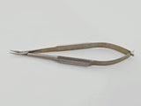 V. Mueller OP7418-002 Barraquer Needle Holder 10mm Extra Delicate Curved 5-1/4" Primis Medical
