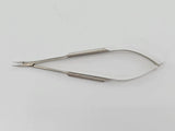 V. Mueller OP7418-002 Barraquer Needle Holder 10mm Extra Delicate Curved 5-1/4" Primis Medical