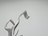 Symmetry Perkins 66-6651 Three Prong Retractor 5" Solid Blades Primis Medical