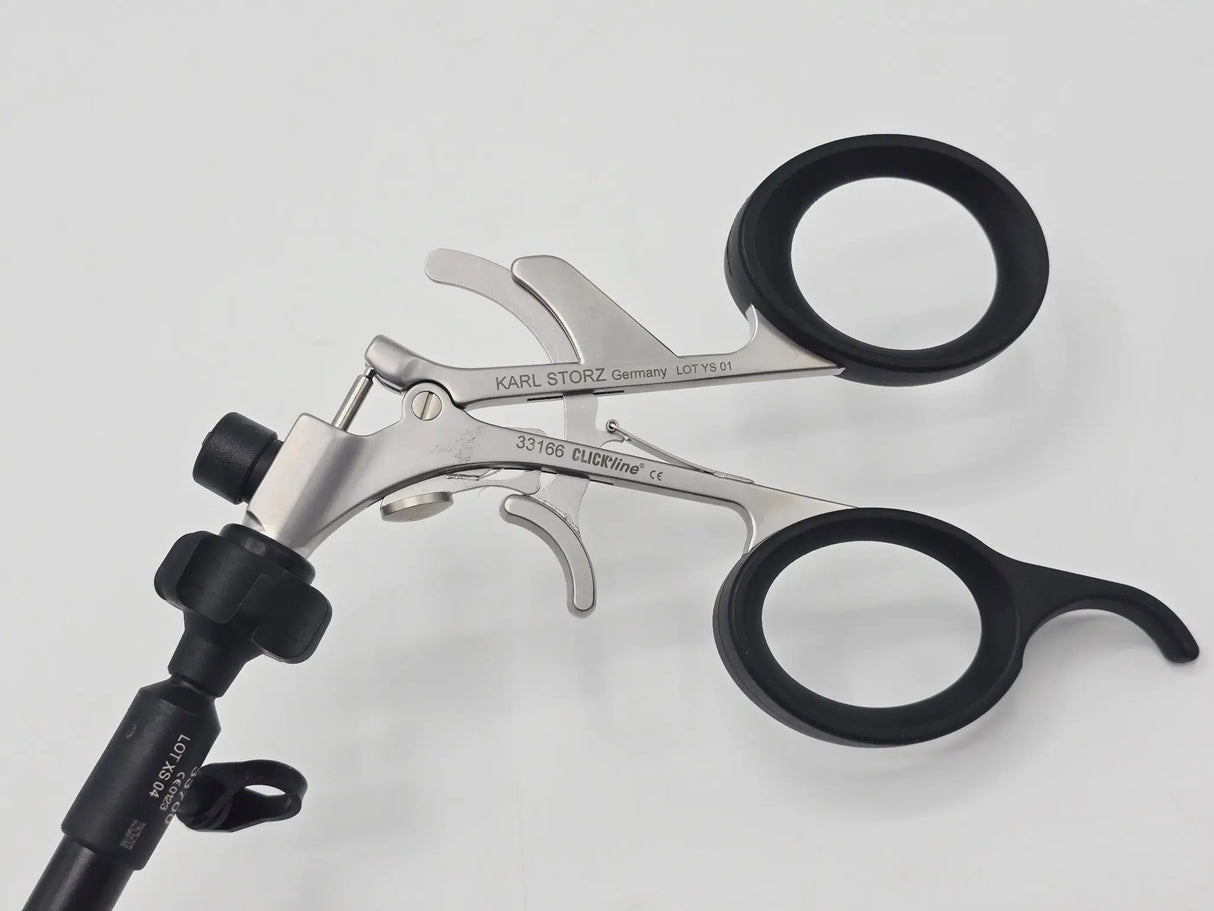 Karl Storz 33700 Duval Grasping Forceps w/ 33166 Clickline Handle 10mm Primis Medical