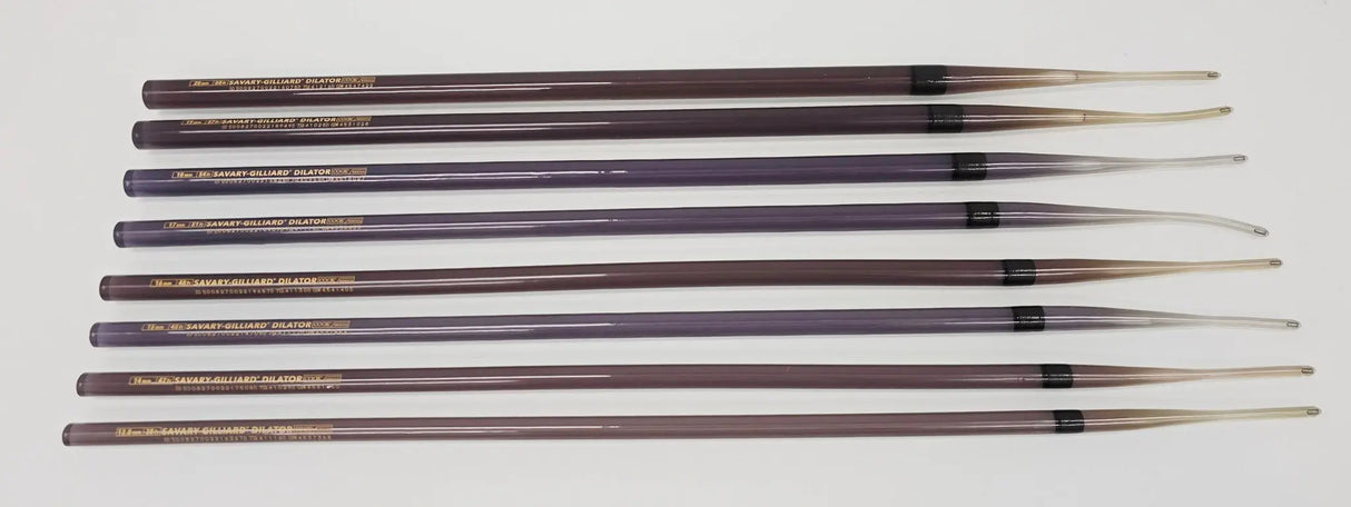 Cook Medical Savary-Gilliard 8-Piece Esophageal Dilator Set w/ SGDC-1 Case Primis Medical