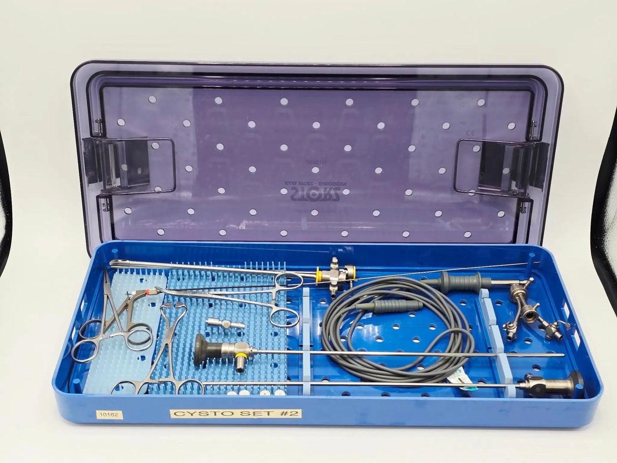 Karl Storz Cystoscopy Set 27005BA 27005CA 27026UA 27026UO w/ Tray Primis Medical