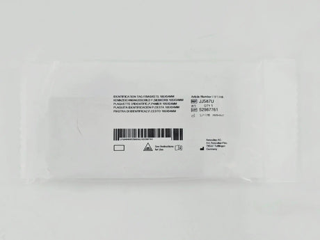 Aesculap JJ587U Sterilization Basket Identification Tag 105mm x 54mm x 10mm Primis Medical