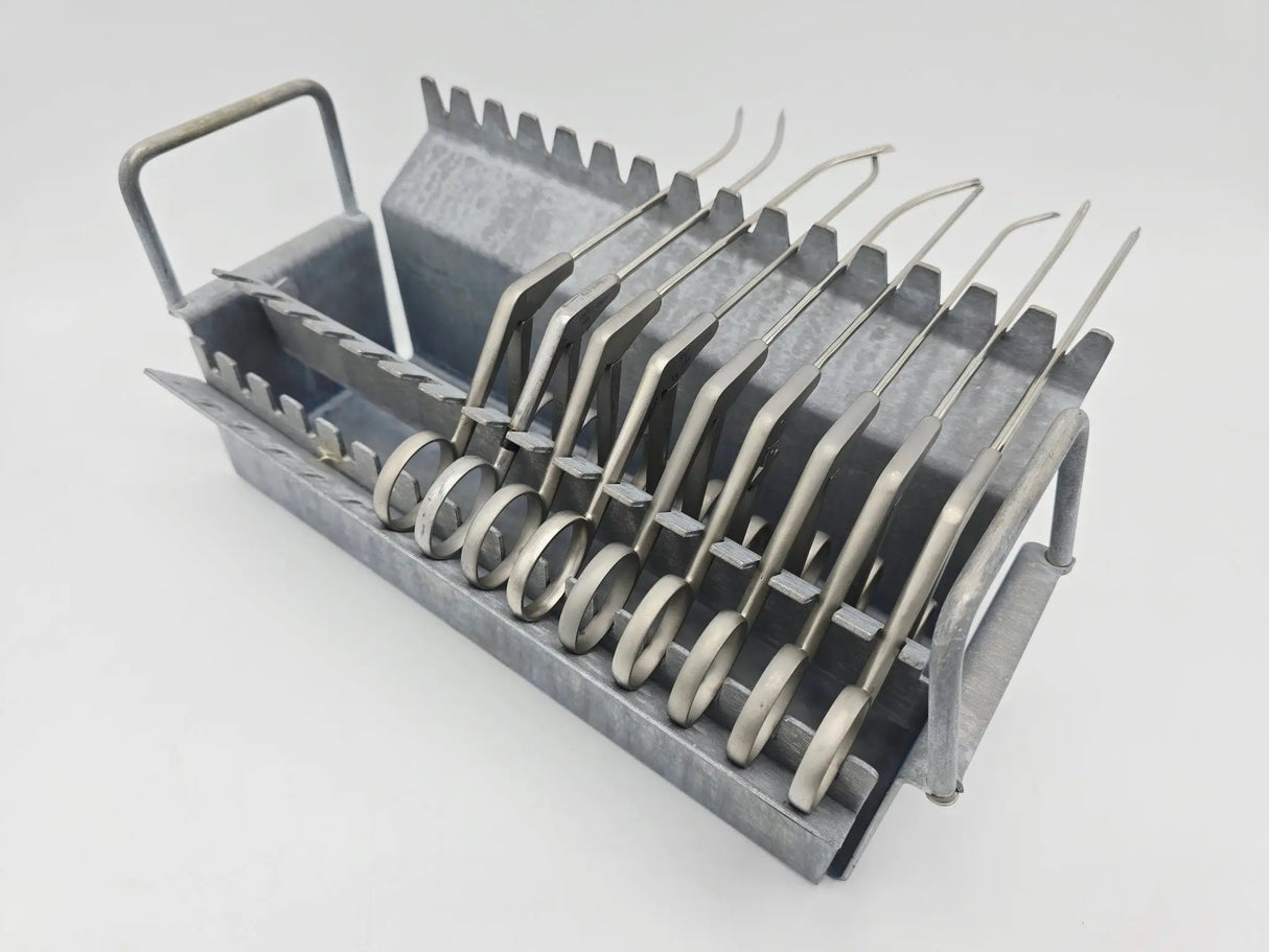 12-Piece ConMed Linvatec SHUTT Arthroscopy Instrument Set w/ Sterilization Case Primis Medical