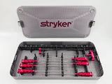 Stryker Iconix Drill Guide Orthopedic Instrument Set w/ Multi-System Tray Primis Medical