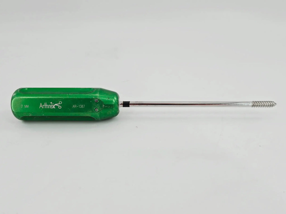 Arthrex AR-1387 Cannulated Bio-Screw Tap 7mm Orthopedic 9-3/4" Primis Medical