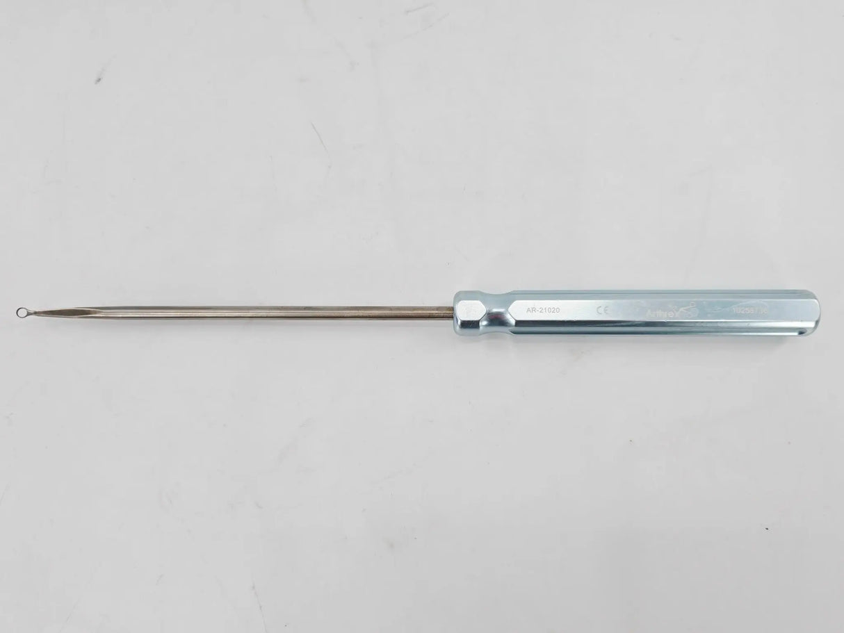 Arthrex AR-21020 3.4mm Ring Curette Both Sides Cut Orthopedic 10-1/2" Primis Medical