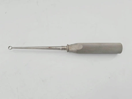 Ambler Surgical 19-011 6.0mm Cone Ring Curette Straight #2 Orthopedic 9" Primis Medical