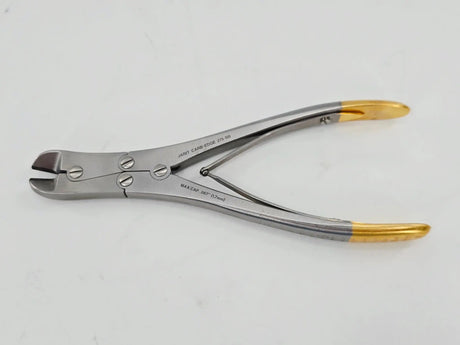 Jarit 275-510 Carb-Edge Double-Action Wire Cutter Angled 25° Orthopedic 7" Primis Medical