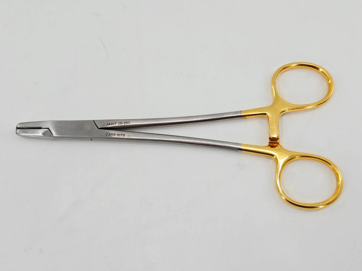 Jarit 121-260 Carb-Bite Berry Sternal Needle Holder/Wire Twister Heavy TC 7-1/4" Primis Medical