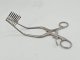 Jarit 290-125 Miskimon Retractor Self-Retaining 7 x 7 Sharp Prongs Angled 7-3/4" Primis Medical