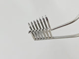 Jarit 290-125 Miskimon Retractor Self-Retaining 7 x 7 Sharp Prongs Angled 7-3/4" Primis Medical