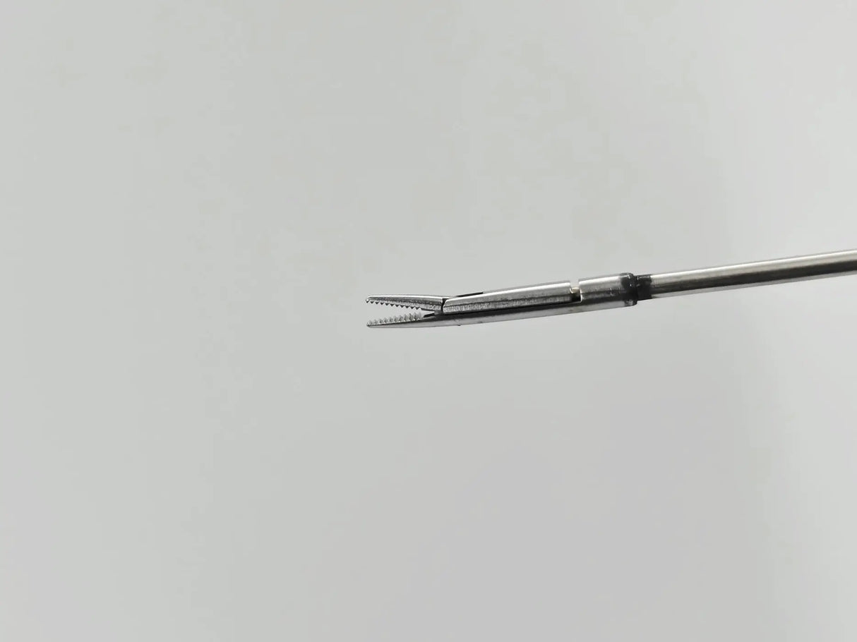 Aesculap OG330R Micro Alligator Grasping Forceps Serrated ENT 6" Primis Medical