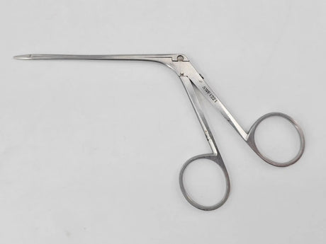 ASSI AWF1221 Micro Ear Forceps Serrated Jaw Straight 1.6x7.0mm ENT 5-3/8" Primis Medical