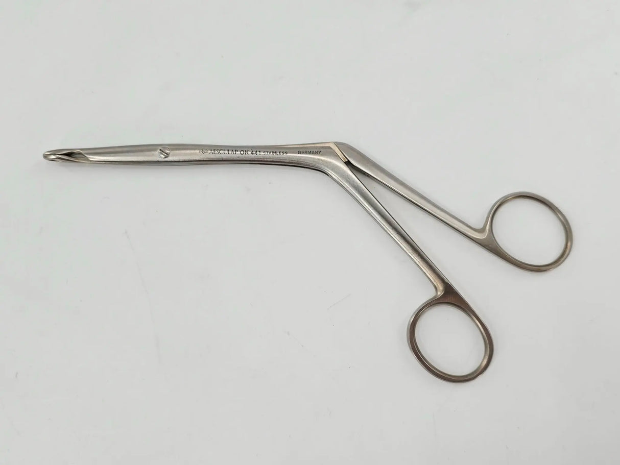 Aesculap OK441 Bruenings Septum Forceps Size M Fenestrated ENT 7-1/2" Primis Medical