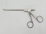 Jarit 440-186 Blakesley Suction Forceps Angled Up Size 1 4mm Jaws ENT 7-3/4" Primis Medical