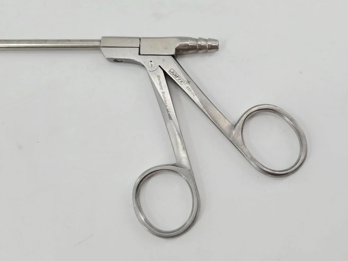 Jarit 440-186 Blakesley Suction Forceps Angled Up Size 1 4mm Jaws ENT 7-3/4" Primis Medical