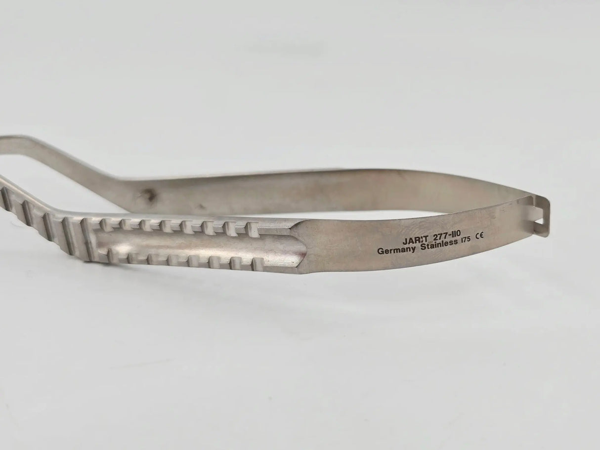 Jarit 277-110 Yasargil Needle Holder Straight Flat Bayonet Handle ENT 8-3/4" Primis Medical