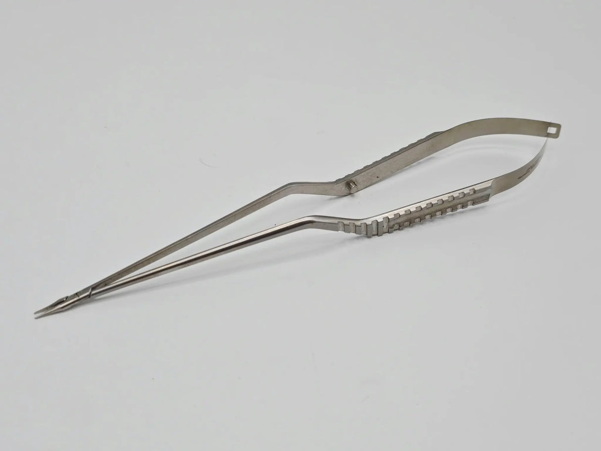 Jarit 277-110 Yasargil Needle Holder Straight Flat Bayonet Handle ENT 8-3/4" Primis Medical