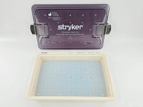 Stryker 233-410-000 Autoclavable Camera Tray Sterilization Case w/ Lid Primis Medical