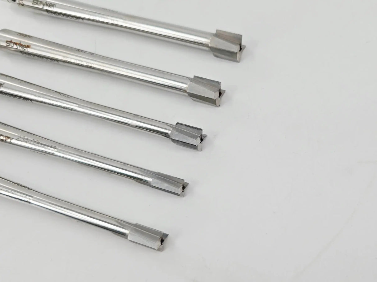 Stryker ACL Tunnel-Preparation Tibia Cortex Reamer 5-Piece Instrument Set Primis Medical