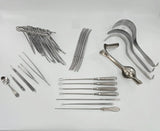 Dilation & Curettage 35-Piece Instrument Set w/ Sterilization Container OB/GYN Primis Medical