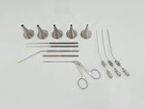 ENT Otology Microsurgical Surgical Instrument Set 13-Piece – Jarit Aesculap Primis Medical