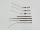 ENT Otology Microsurgical Surgical Instrument Set 13-Piece – Jarit Aesculap Primis Medical