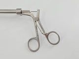 Elmed 52112-02 10mm Laparoscopic Spoon Forceps Rigid One-Piece Non-Rotating 17" Primis Medical
